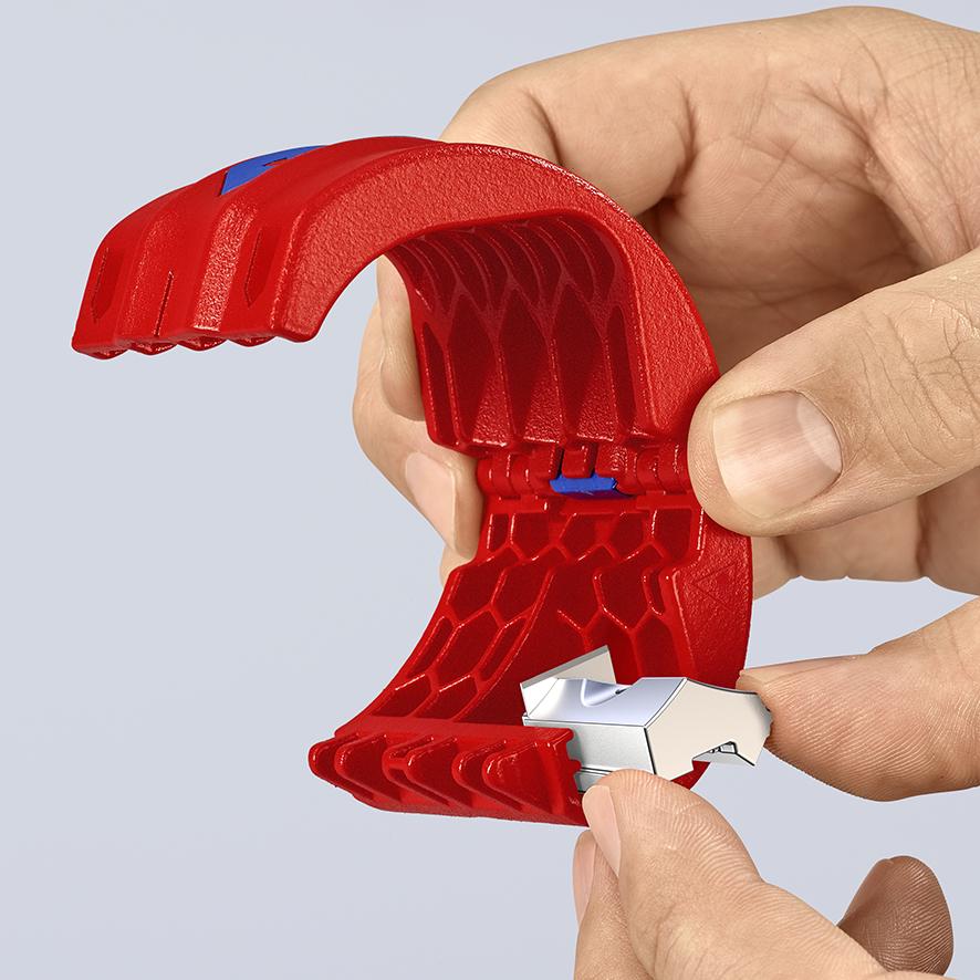 Труборез для пластиковых труб KNIPEX BiX (90 22 10 BK) - фото 23 Труборез для пластиковых труб KNIPEX BiX (90 22 10 BK) - фото 23