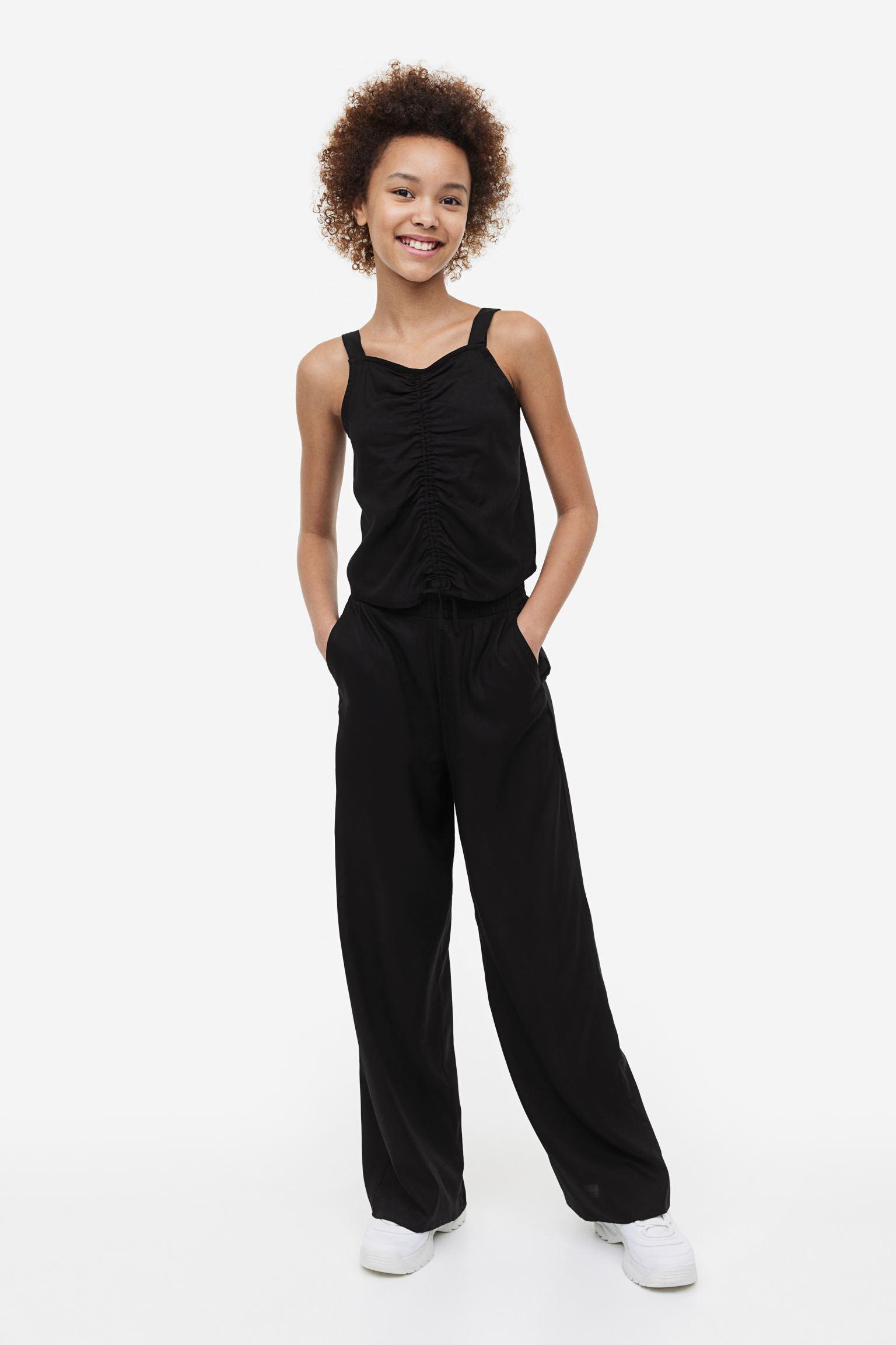Костюм H&M топ/штани 134 см Чорний (A29091126294) Костюм H&M топ/штани 134 см Чорний (A29091126294)