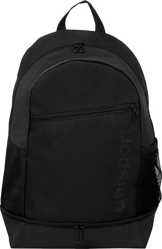 Рюкзак Uhlsport ESSENTIAL BACKPACK WITH BOTTOM COMPARTMENT 1004287 01 с двойным дном