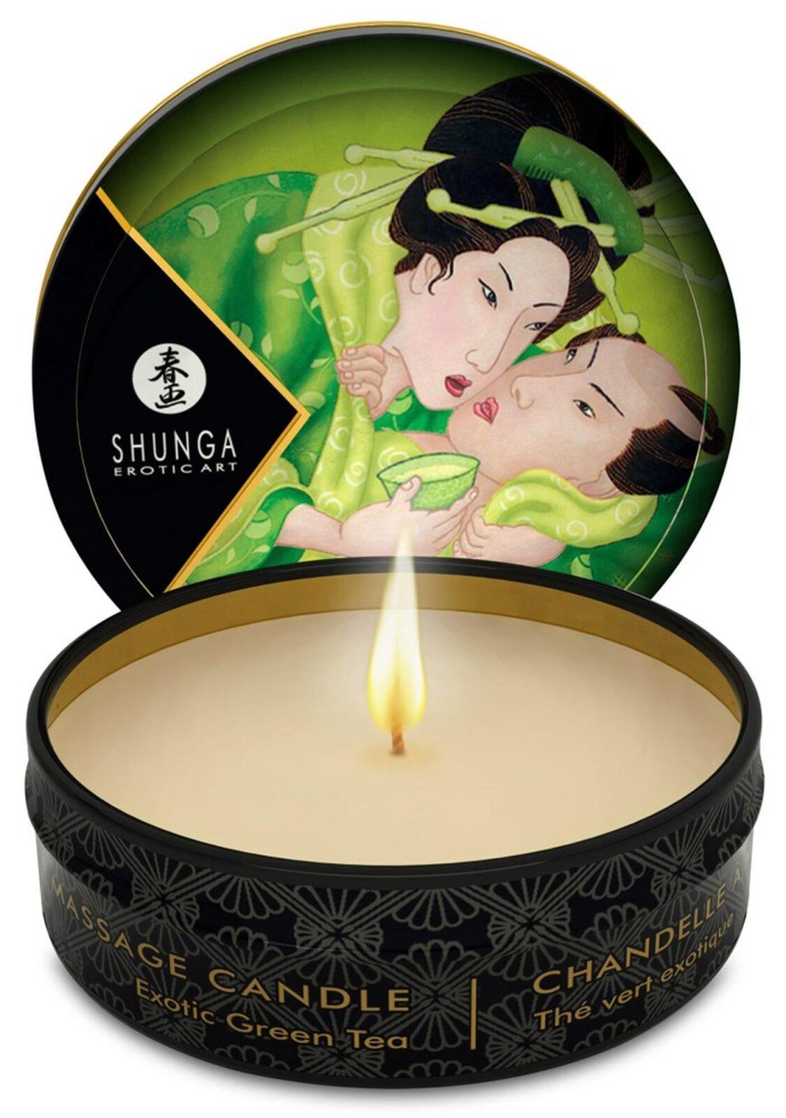 Свеча для массажа Mini Massage Candle Exotic Green Tea