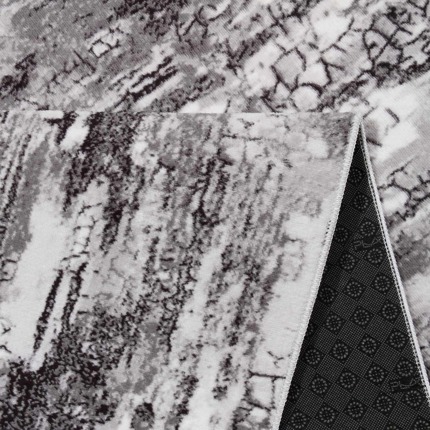 Ковер на силиконовой основе противоскользящий DAKARIA Soft Run 4081G 1,2x1,7 м Серый (00-00020168) - фото 2 Ковер на силиконовой основе противоскользящий DAKARIA Soft Run 4081G 1,2x1,7 м Серый (00-00020168) - фото 2