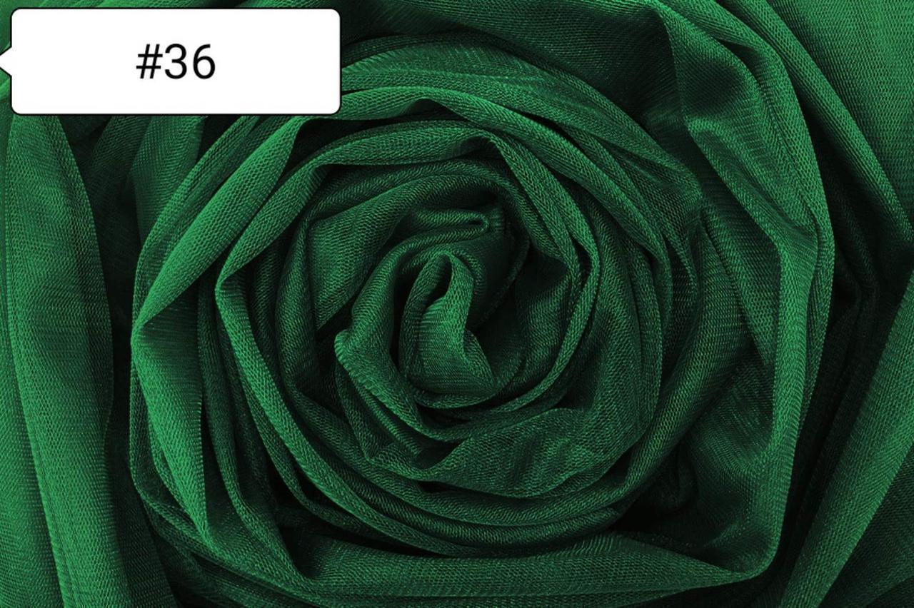 Ткань евросетка №36 Темно-зеленый (1731525604)