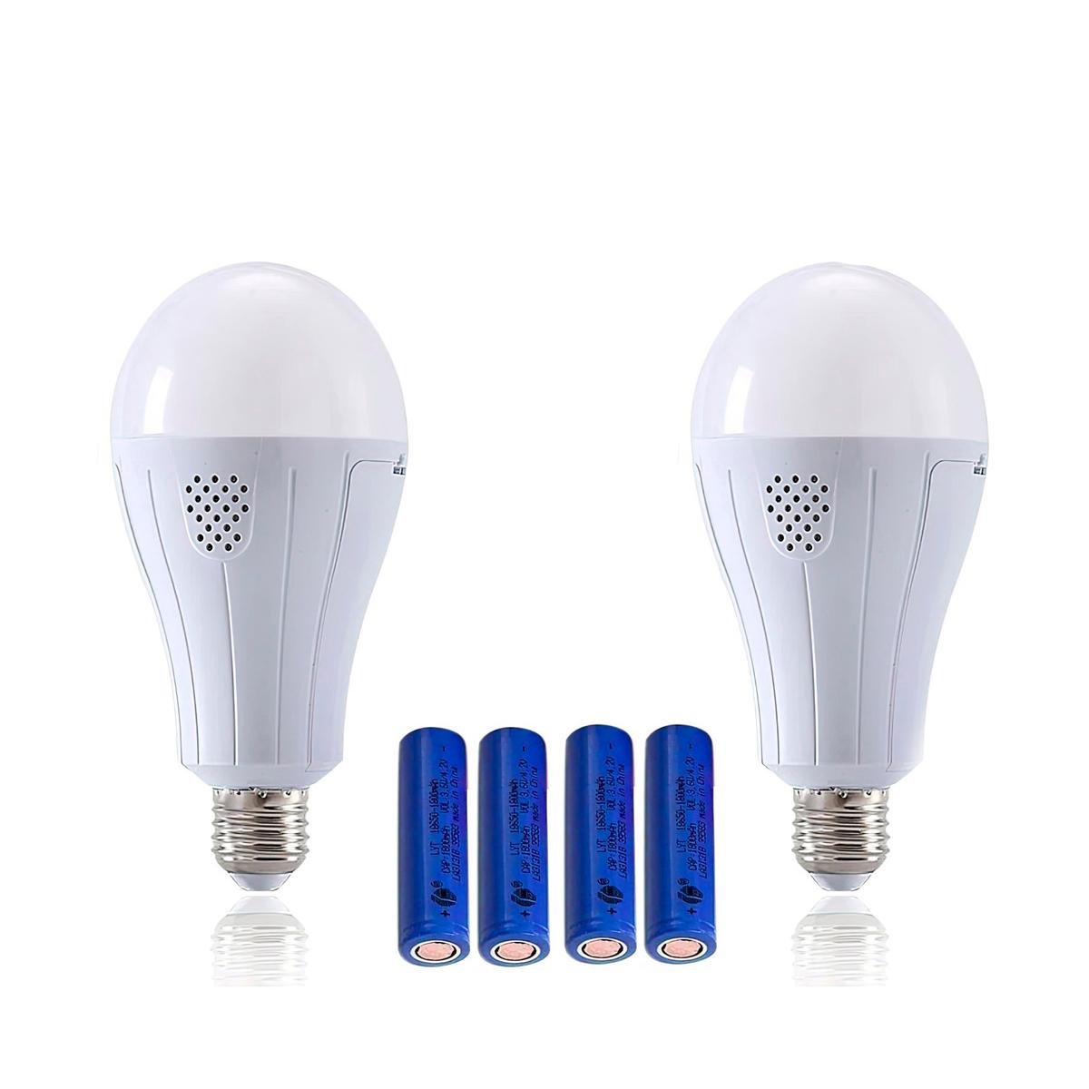 Лампочка LED Intelligent Bulb E27 20W з акумулятором 2 шт. (3000221-TOP-2)