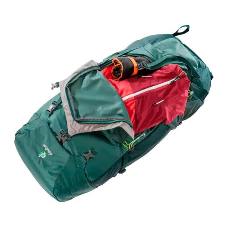 Рюкзак туристический Deuter Futura Vario 45+10 л Seagreen/Forest (3402018 2247) - фото 7