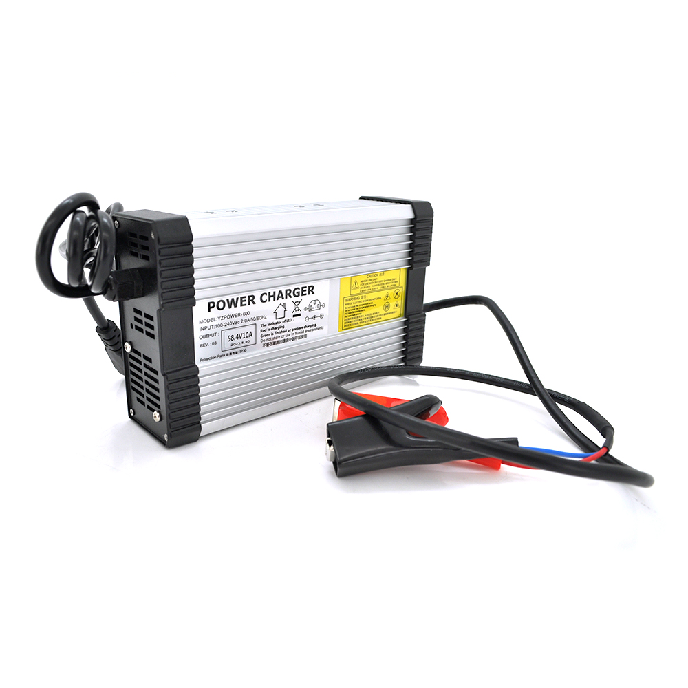 Зарядний пристрій для електротранспорту Merlion LiFePO4 48V 10A 480W (26483622)