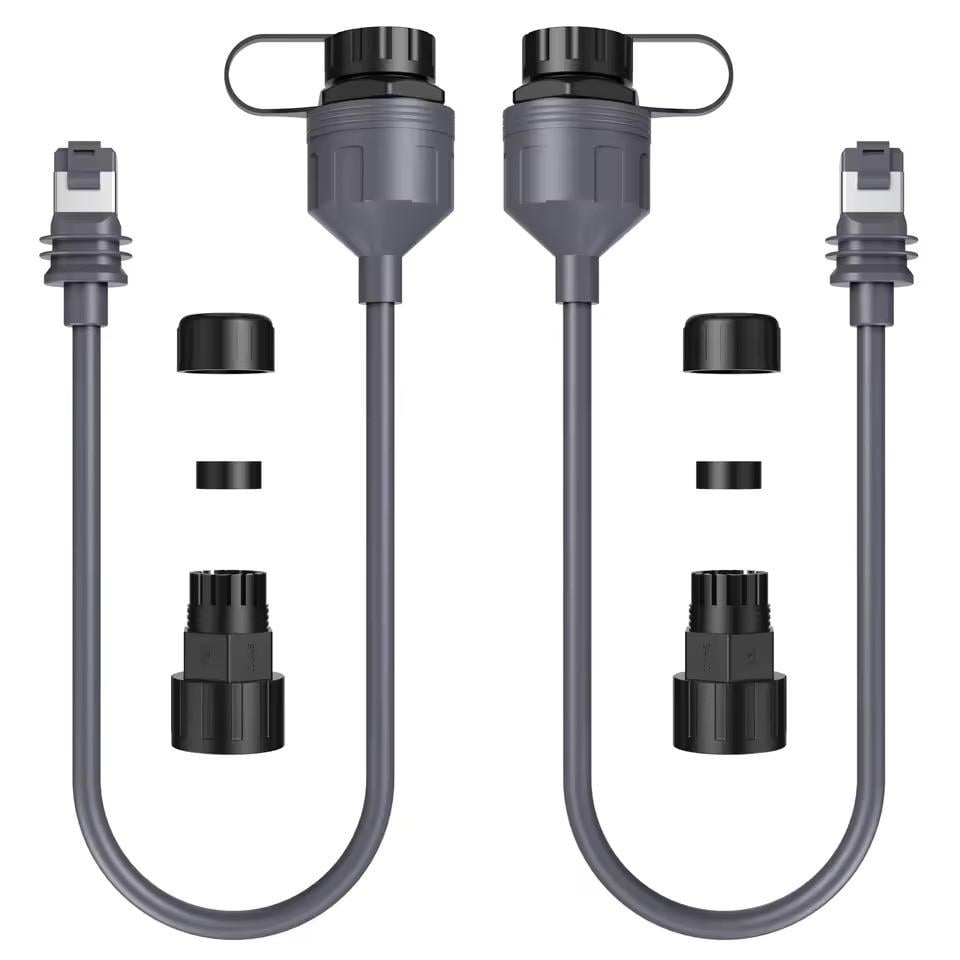 Подовжувач Ethernet Starlink V3 RJ45 водонепроникний Gen 3 CAT5E 1200 Mbps 2 шт. (2677070392)