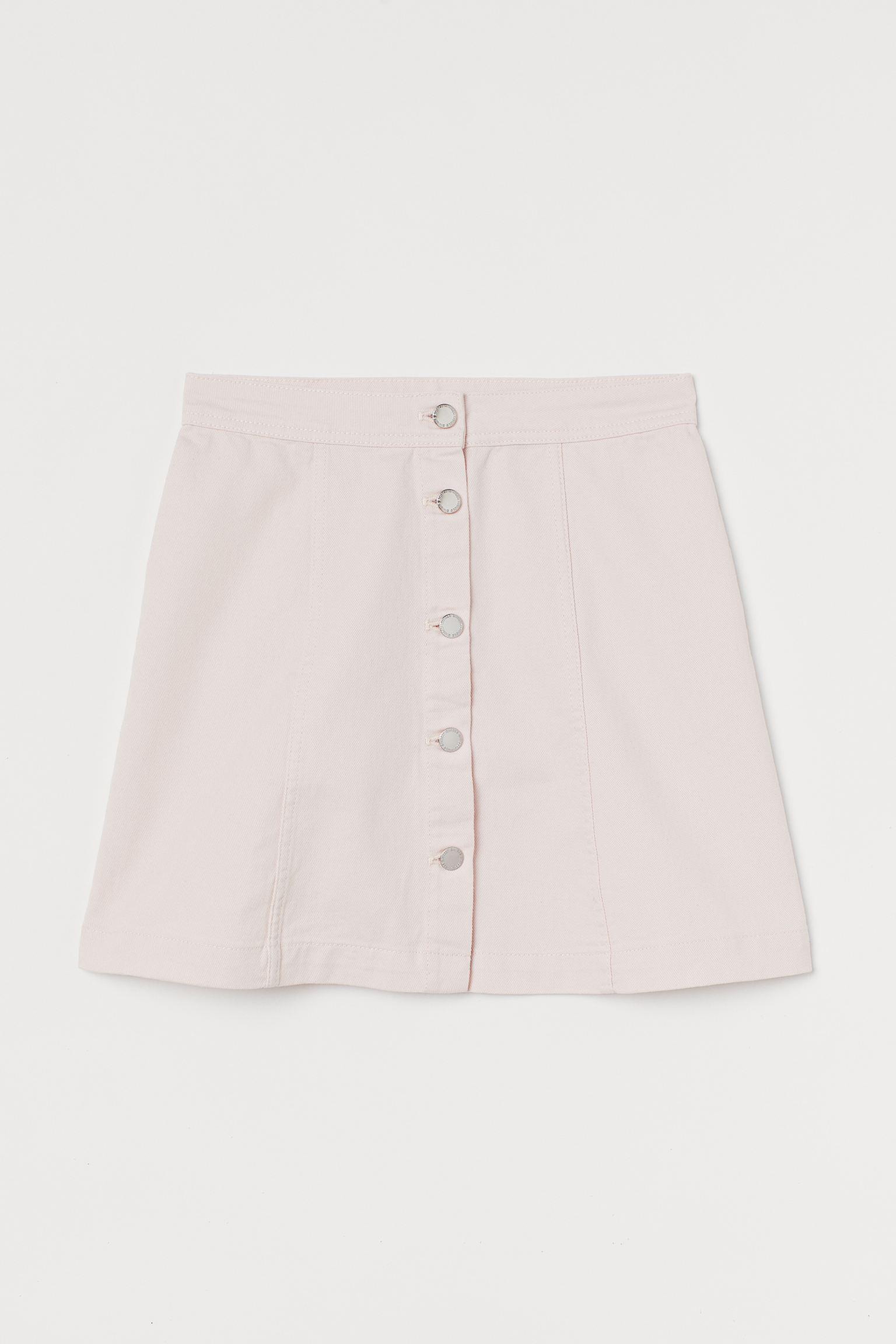 Юбка H&M р. 40 Светло-розовый (674606b50) - фото 4