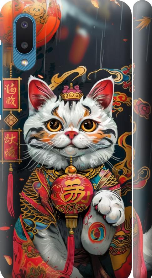 Чохол на Samsung Galaxy A02 A022G China Cat v2 (6135m-2260-42517) Чохол на Samsung Galaxy A02 A022G China Cat v2 (6135m-2260-42517)