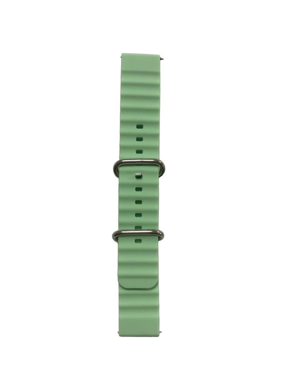 Ремешок для часов силиконовый Ocean Design Amazfit 20 мм Бирюзовый (000550587)