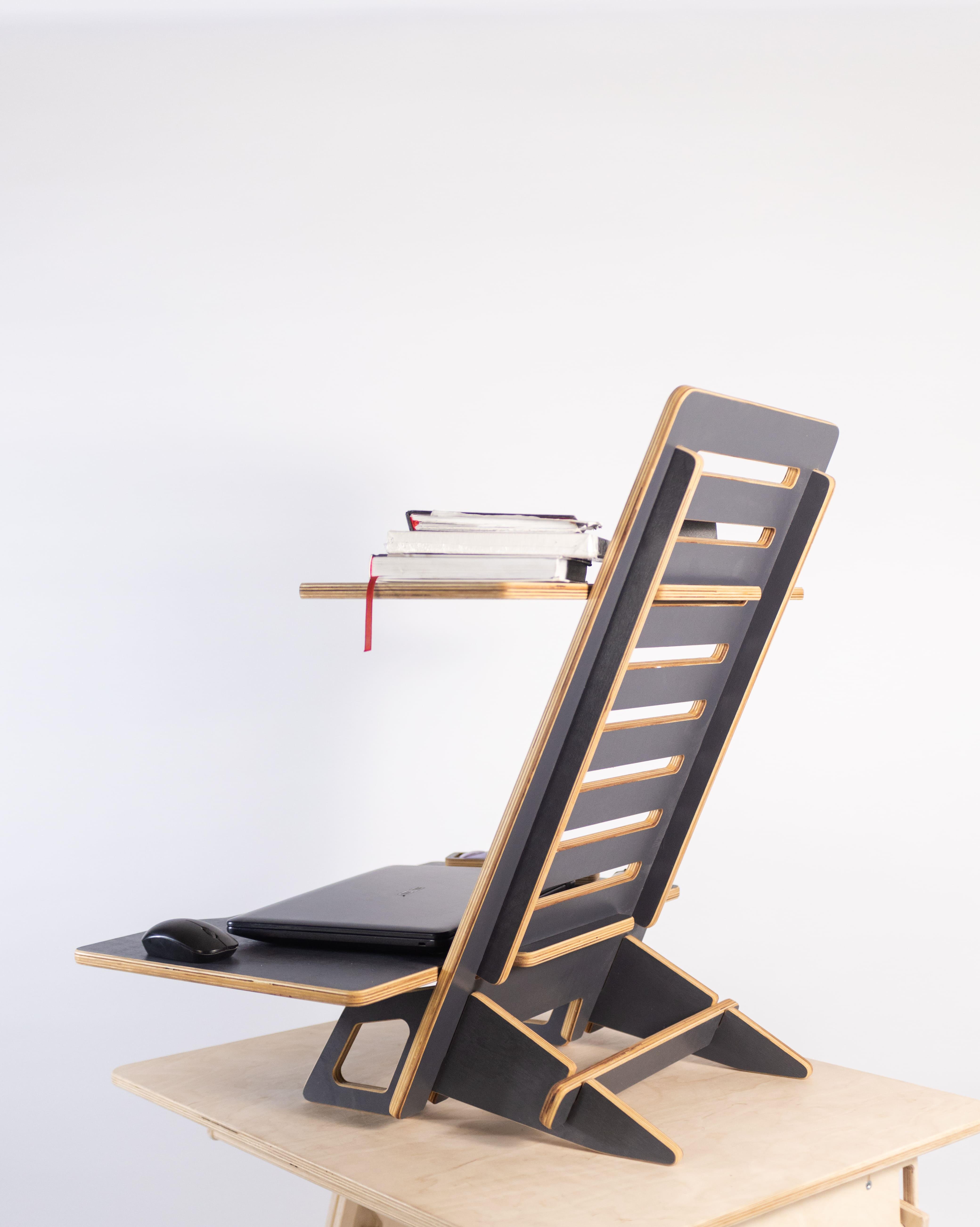 Стіл для ноутбука універсальний Otaman desk Mini desk Граніт - фото 2 Стіл для ноутбука універсальний Otaman desk Mini desk Граніт - фото 2