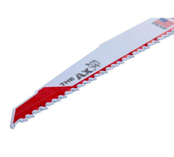 Полотно для шабельної пили Milwaukee по дереву із цвяхами та пластику Heavy Duty AX 5 шт. (48005026) - фото 2 Полотно для шабельної пили Milwaukee по дереву із цвяхами та пластику Heavy Duty AX 5 шт. (48005026) - фото 2
