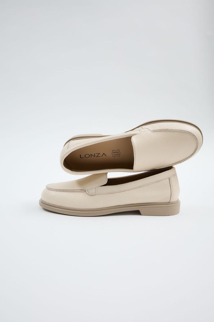 Мокасины женские LONZA кожаные р. 41 Белый (198824) - фото 2 Мокасины женские LONZA кожаные р. 41 Белый (198824) - фото 2