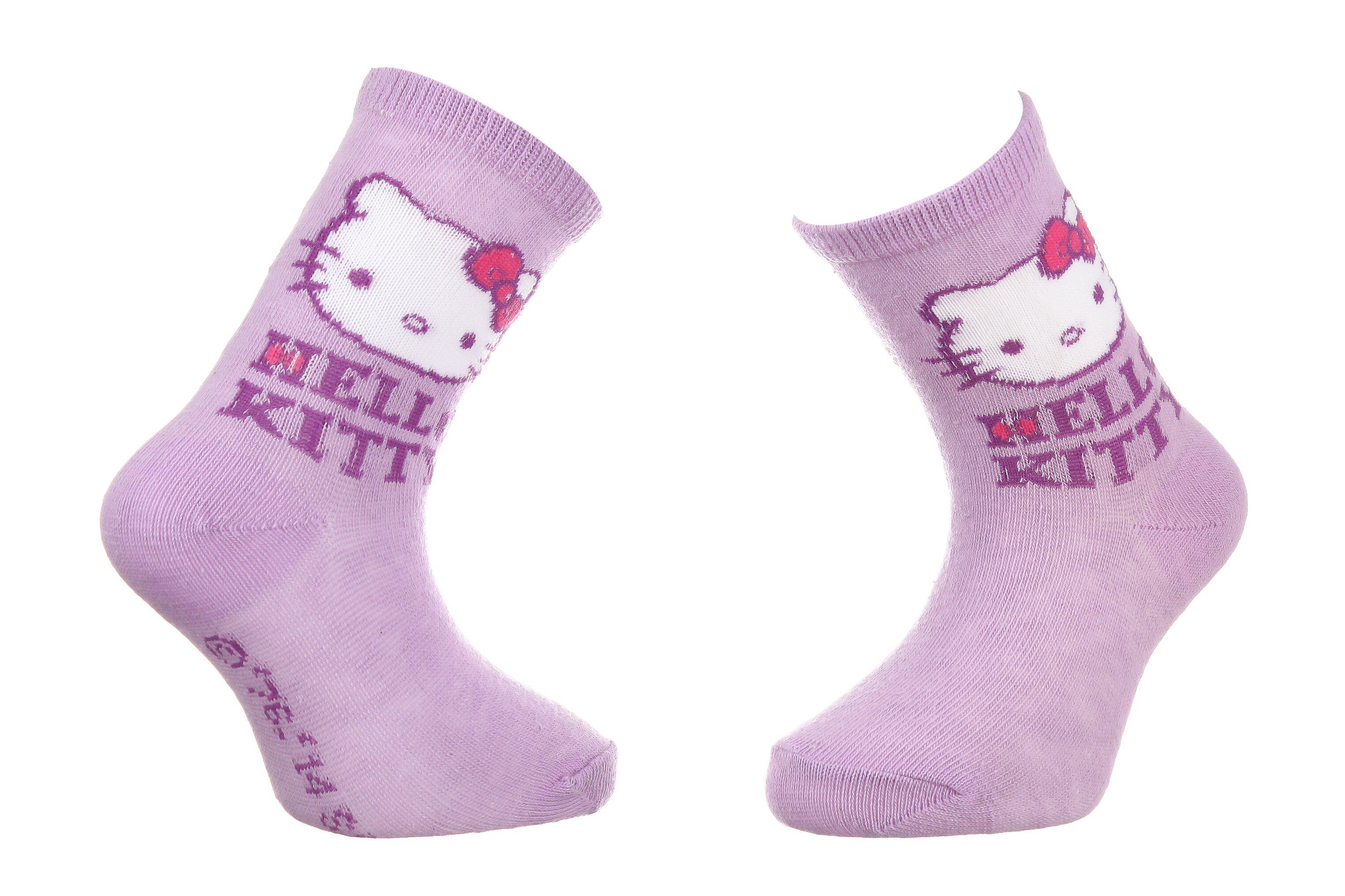 Носки Hello Kitty Bust Hk In Circle p. 23-26 Purple (32770-5)