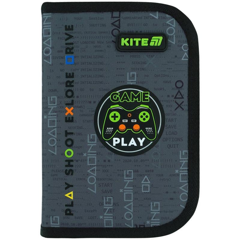 Пенал школьный без наполнения KITE Good Game 1 отделение/2 отворота (K26-622-2)