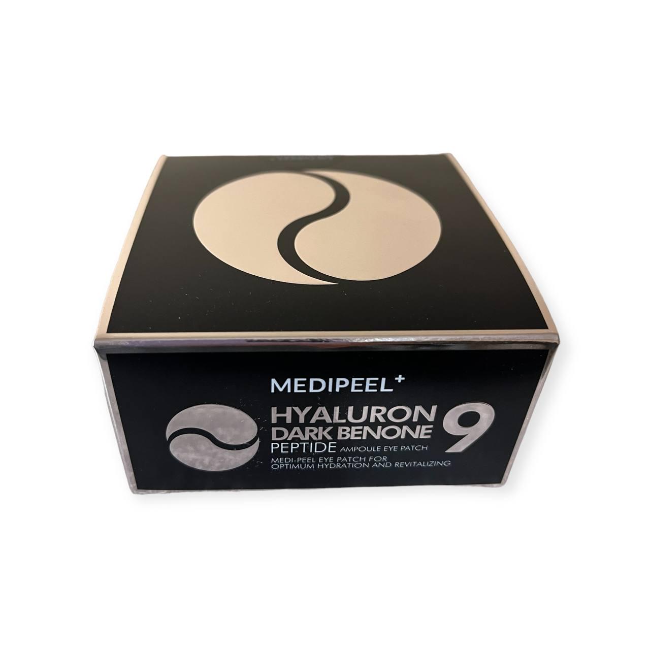 Гидрогелевые патчи от темных кругов с пептидами Medi Peel Hyaluron Dark Benone Peptide 9 Ampoule Eye Patch 60 шт. (KT0073)
