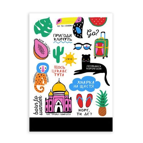 Набор наклеек Presentville Приключения (STR_19A005) Набор наклеек Presentville Приключения (STR_19A005)