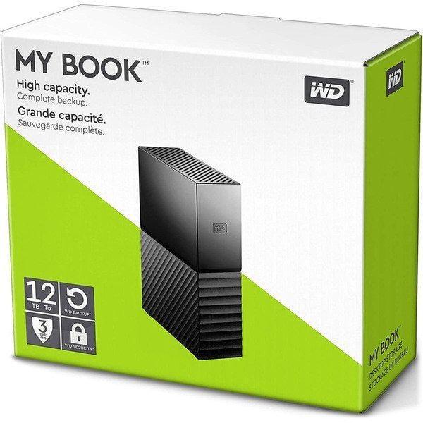 Жесткий диск внешний WD HDD 3,5" USB 12.0TB My Book Black (WDBBGB0120HBK-EESN) - фото 6 Жесткий диск внешний WD HDD 3,5" USB 12.0TB My Book Black (WDBBGB0120HBK-EESN) - фото 6