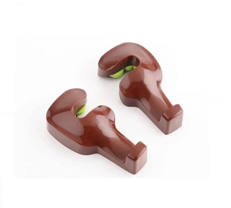 Держатели для сумок и пакетов в автомобиль Creative Car Hook Коричневый (2592548049)