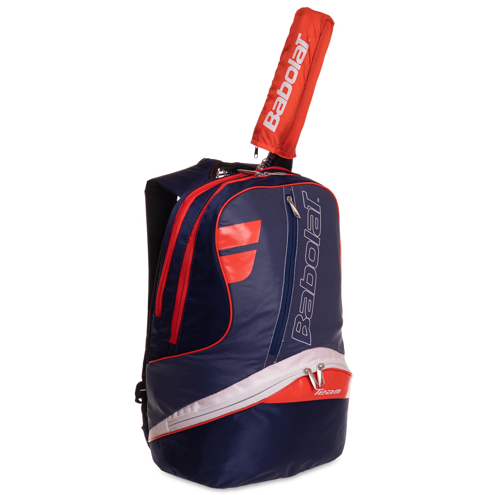 Спортивний рюкзак BABOLAT BACKPACK BAD TEAM LINE BB757007-330 26 л Темно-синій/Помаранчевий (NA002905) - фото 2