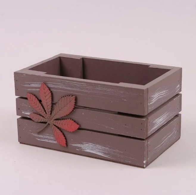 Ящик декоративный Flora Лист каштана (29573)