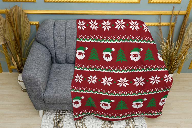 Плед плюшевый Зимняя сказка двухслойный 135х150 см Красный (114529-14) Плед плюшевый Зимняя сказка двухслойный 135х150 см Красный (114529-14)