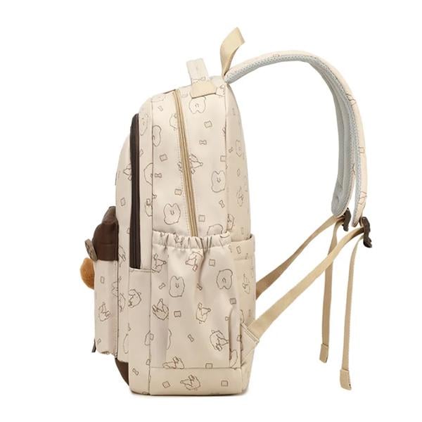 Рюкзак молодежный Capybara 45х30х20 см Бежевый (ЦБ-00035411) - фото 4 Рюкзак молодежный Capybara 45х30х20 см Бежевый (ЦБ-00035411) - фото 4