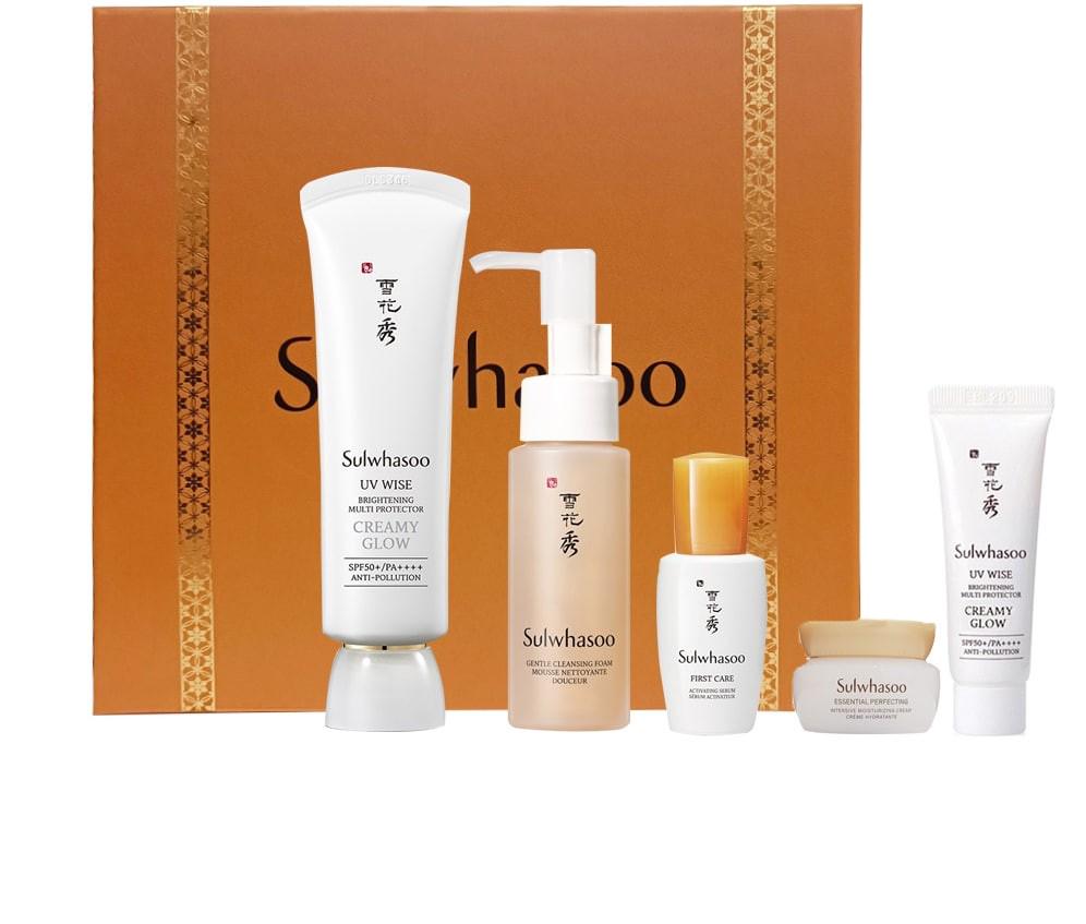 Набор с солнцезащитным кремом Sulwhasoo UV Wise Brightening Multi Protector Set (1725407553)