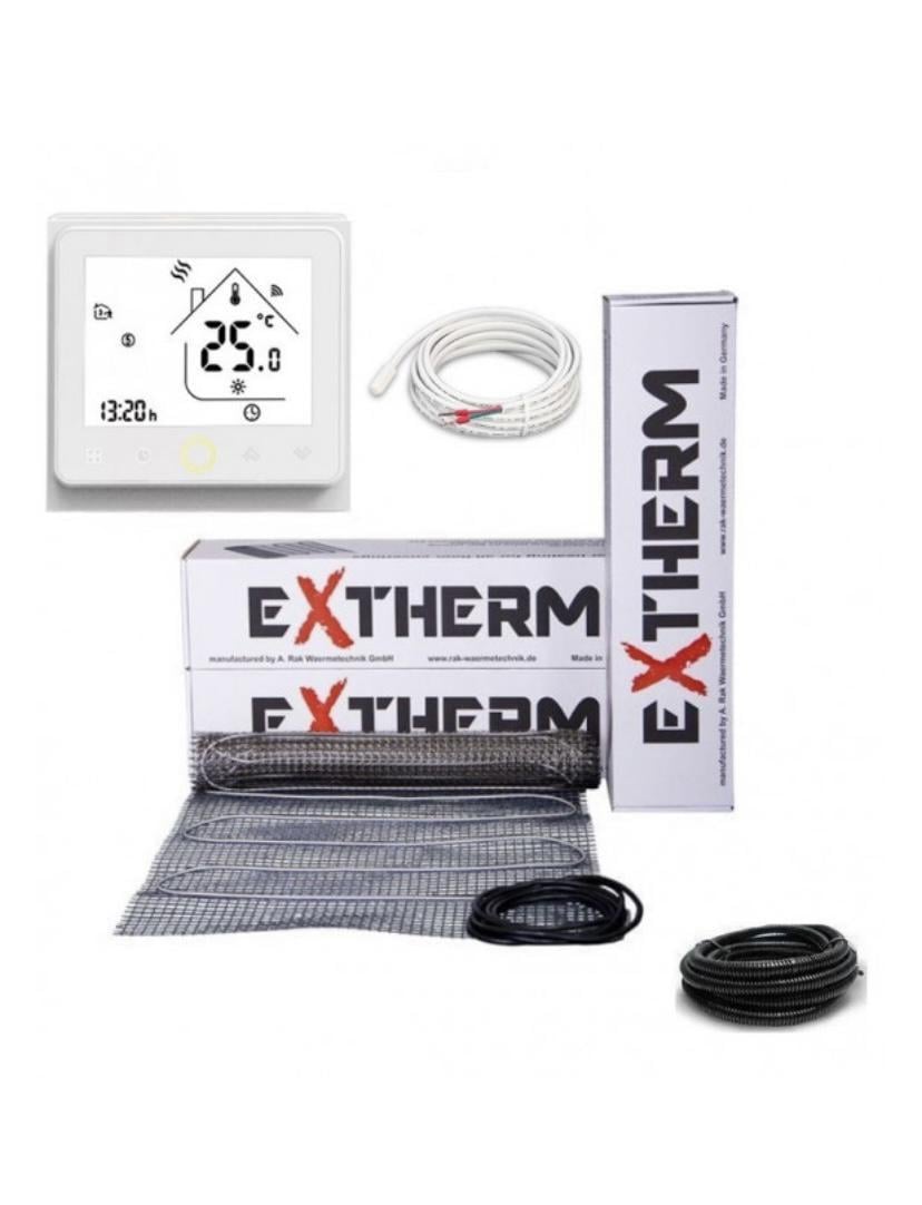 Тепла підлога EXTHERM ЕТ ЕСО 1080 Ват 6 м² з терморегулятором (48)