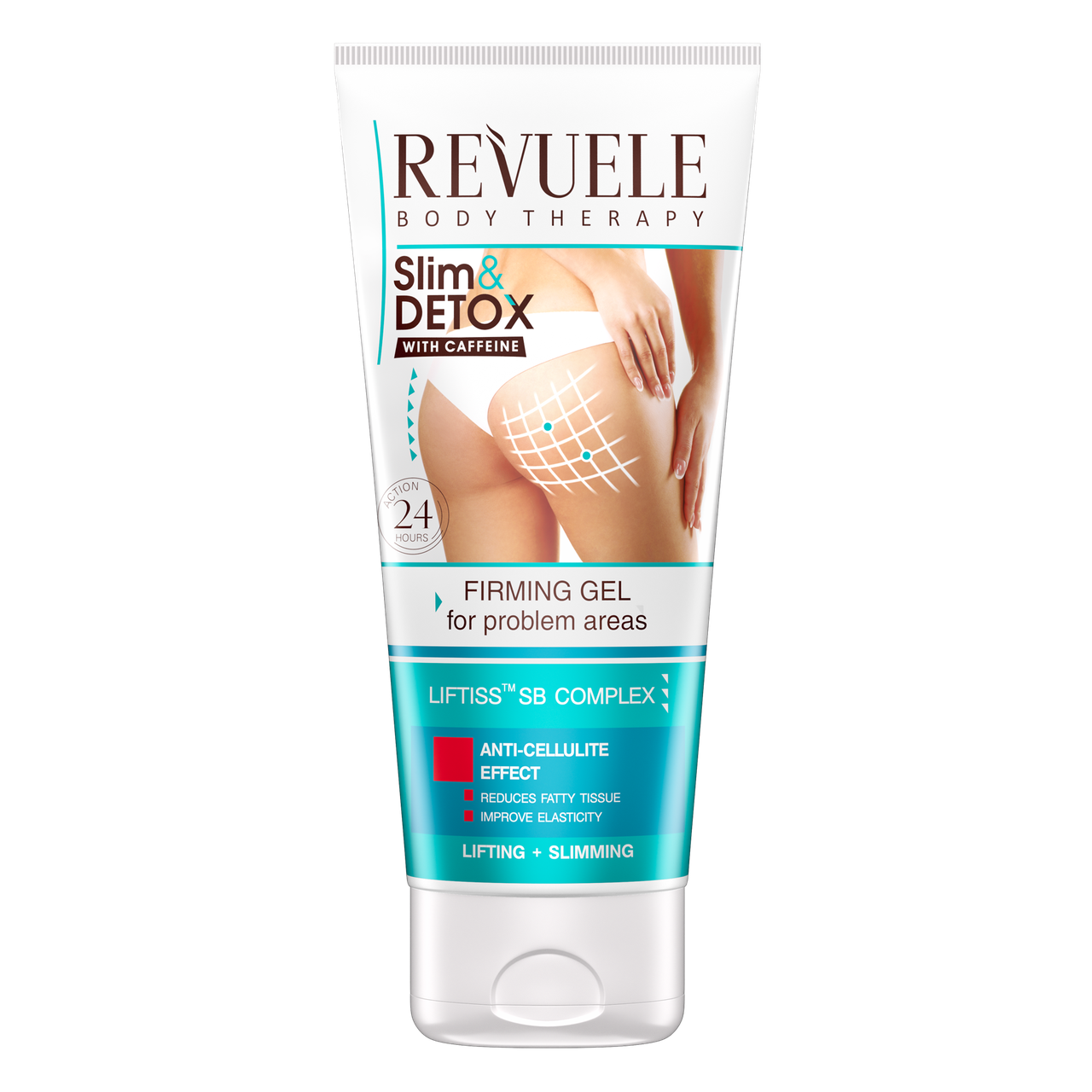 Гель для тела укрепляющий с кофеином Revuele Slim & Detox 200 мл (2128133348)
