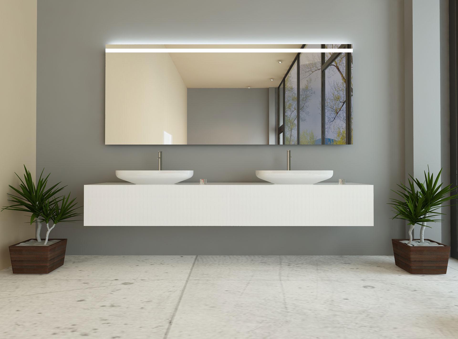 Зеркало Dim Dzerkal VANO с LED-подсветкой 50х70 см (9381)