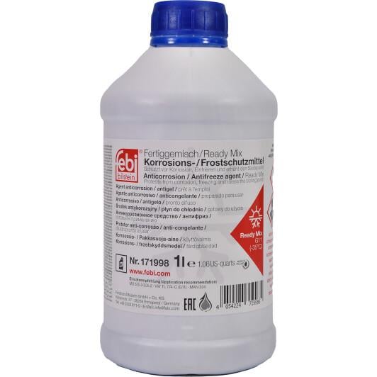 Антифриз FEBI Аntifreeze G11 готовый 1 л Синий