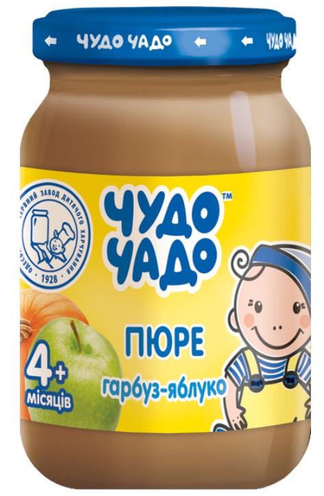 Детское пюре Чудо-Чадо Тыква-яблоко с сахаром 170 г 6 шт. (2482530311)