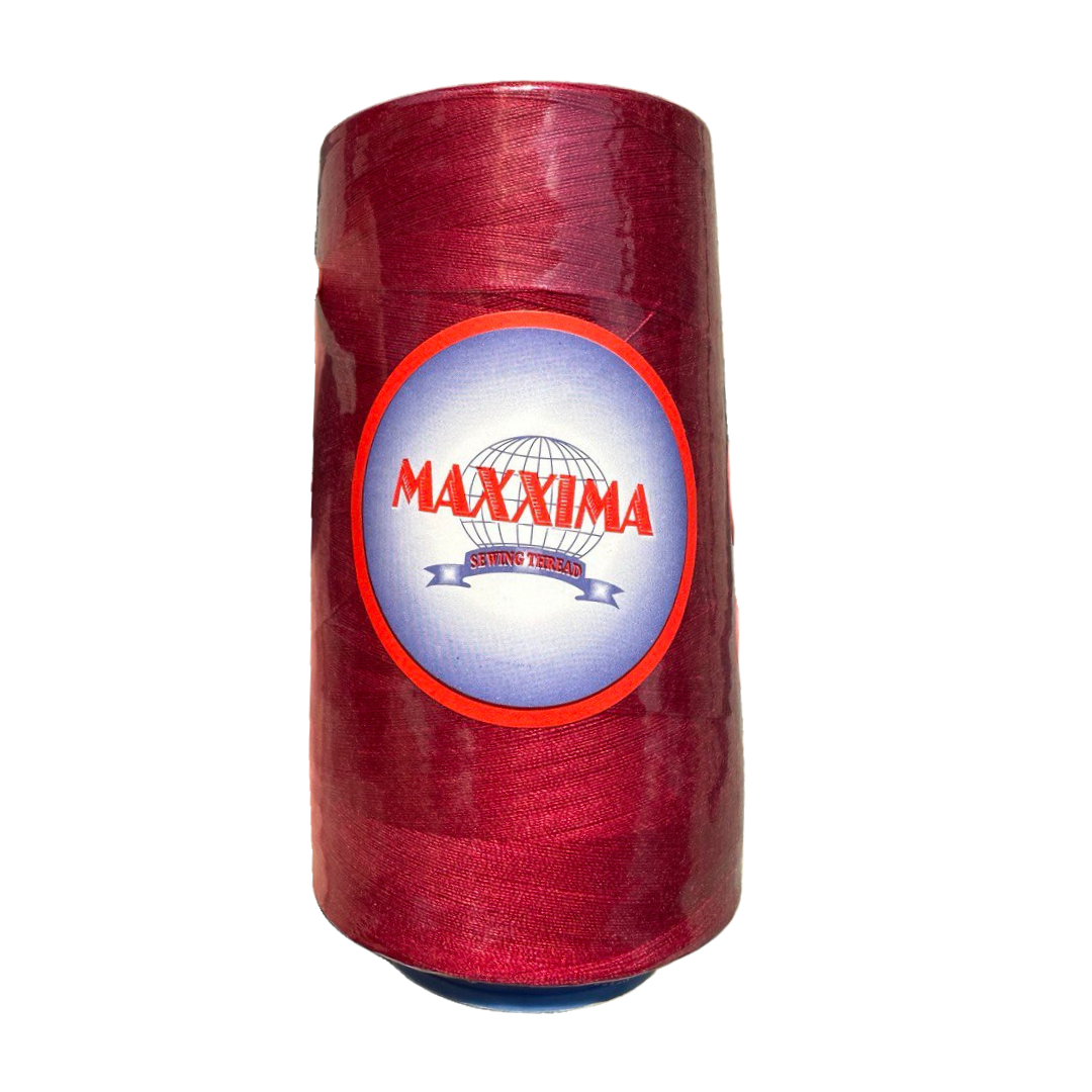 Нитки швейные Maxima 40/2 Вишневый (122N)