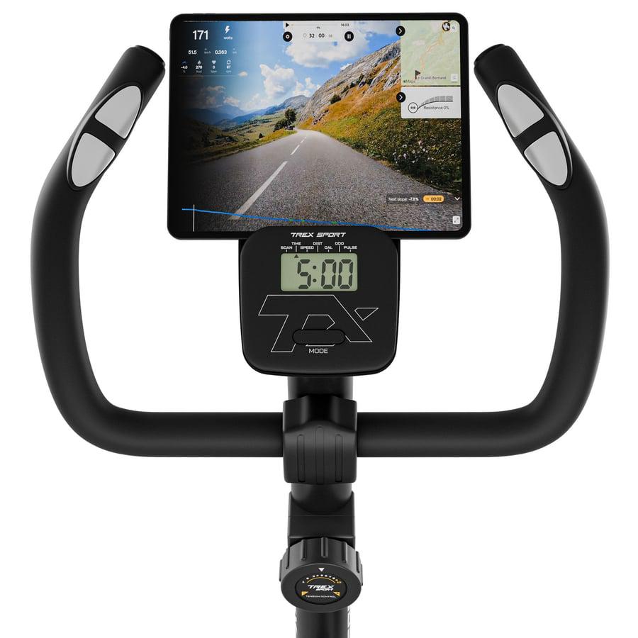 Велотренажер TREX Sport TX-350MB RIZE магнітний Синій (4945) - фото 15