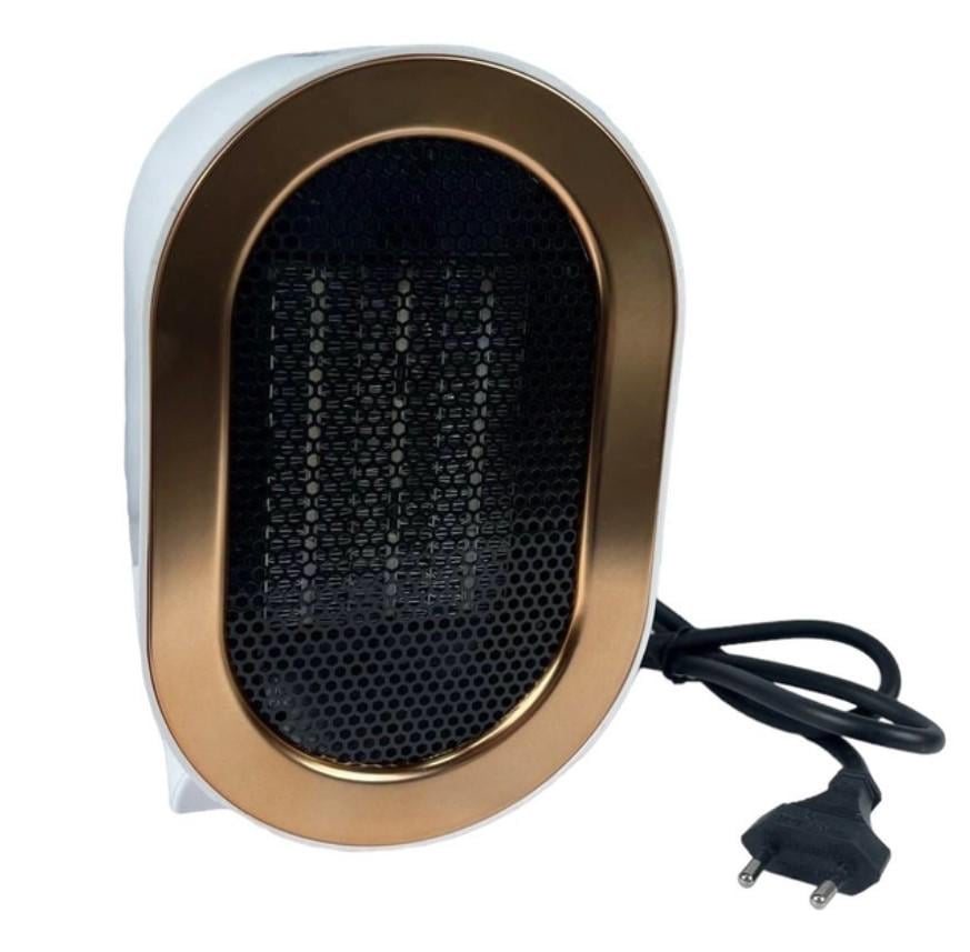 Тепловентилятор настольный AIR Heater Мини керамический 1200W Белый (MX-00008902W) - фото 6
