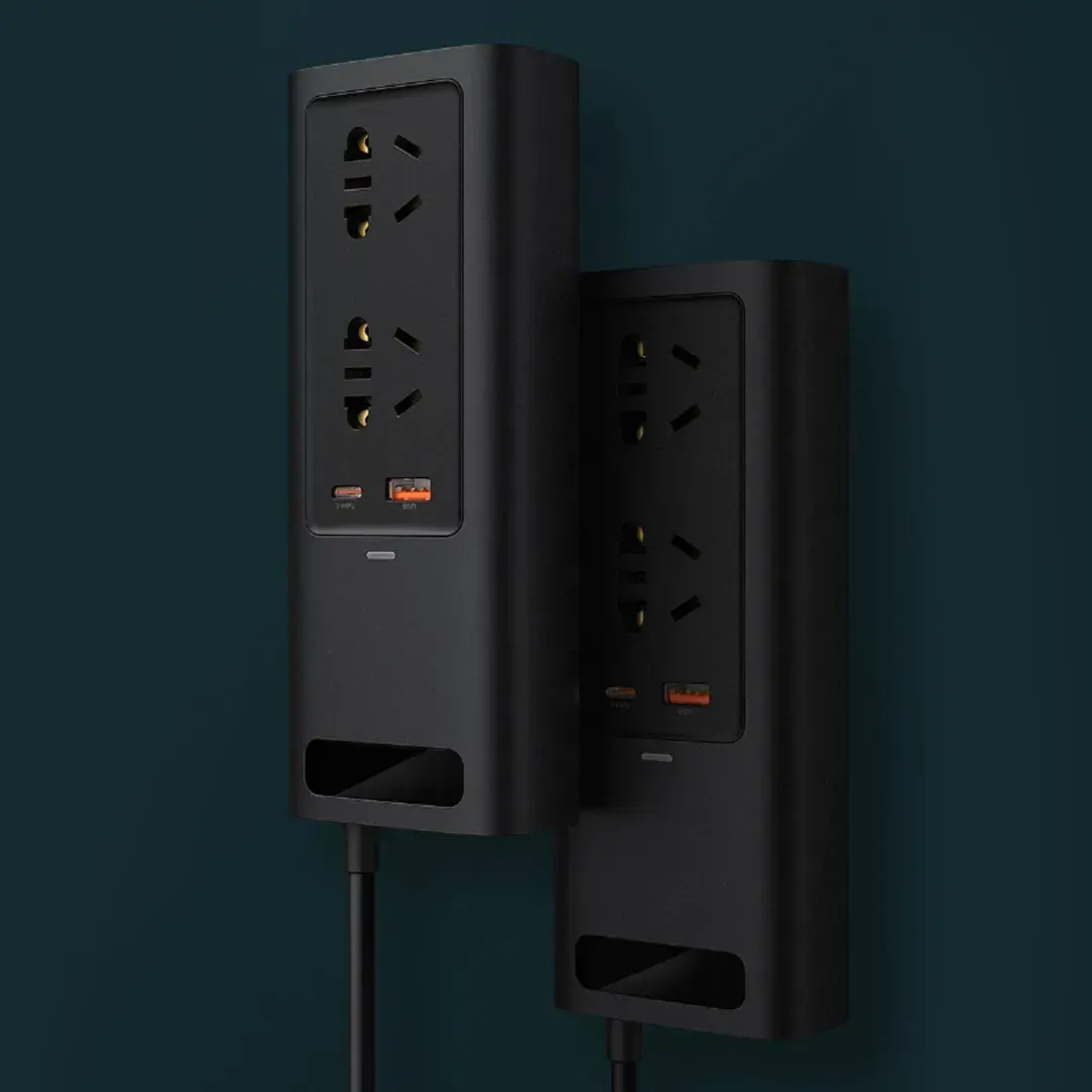 Автомобільний інвертор BASEUS 2 розетки 12/220V 150W (CRNBQ-A01) - фото 4 Автомобільний інвертор BASEUS 2 розетки 12/220V 150W (CRNBQ-A01) - фото 4