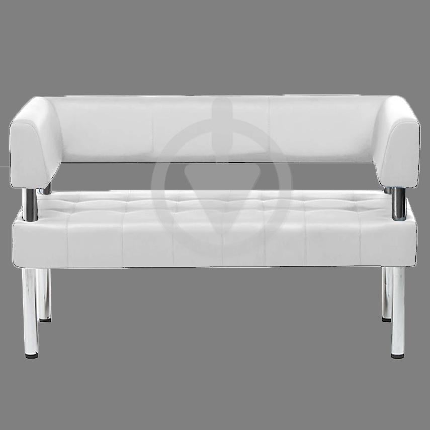 Диван офісний з підлокітниками AVVS для очікування/приймальної 100 см Білий (podlokotnik-proshit-75x100-white) - фото 2 Диван офісний з підлокітниками AVVS для очікування/приймальної 100 см Білий (podlokotnik-proshit-75x100-white) - фото 2