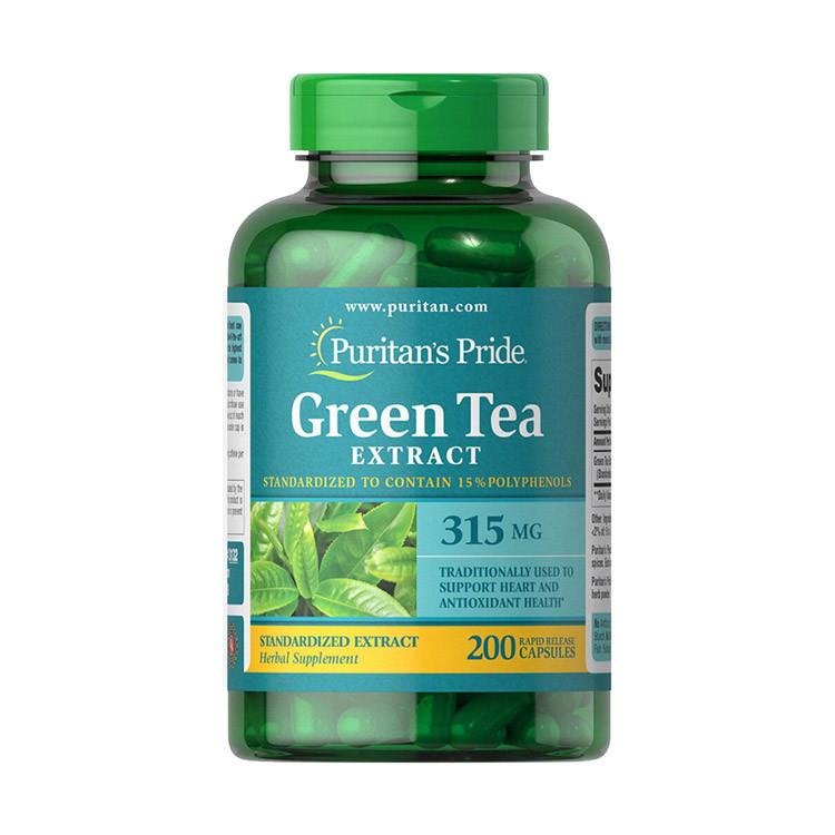 Экстракт зеленого чая Puritan's Pride Green Tea Extract 200 капс. (09867-01) Экстракт зеленого чая Puritan's Pride Green Tea Extract 200 капс. (09867-01)