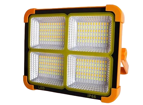 Прожектор светодиодный D8-336SMD Powerbank солнечная батарея Li-Ion ЗУ Type-C White/Yellow/RGB (2271720492)