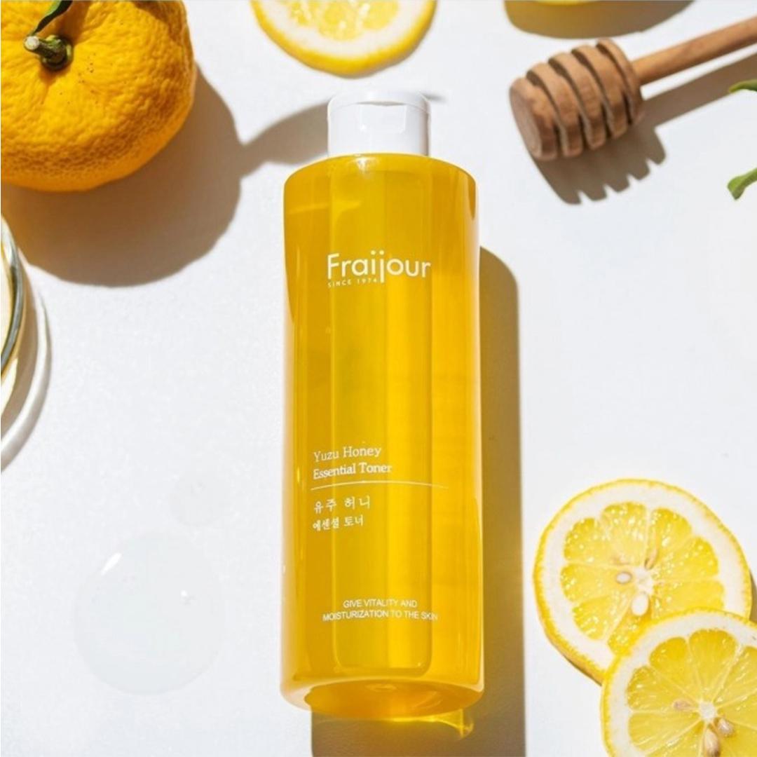 Тонер для лица Прополис Yuzu Honey Essential Toner Fraijour 250 мл (8802929006925) - фото 3