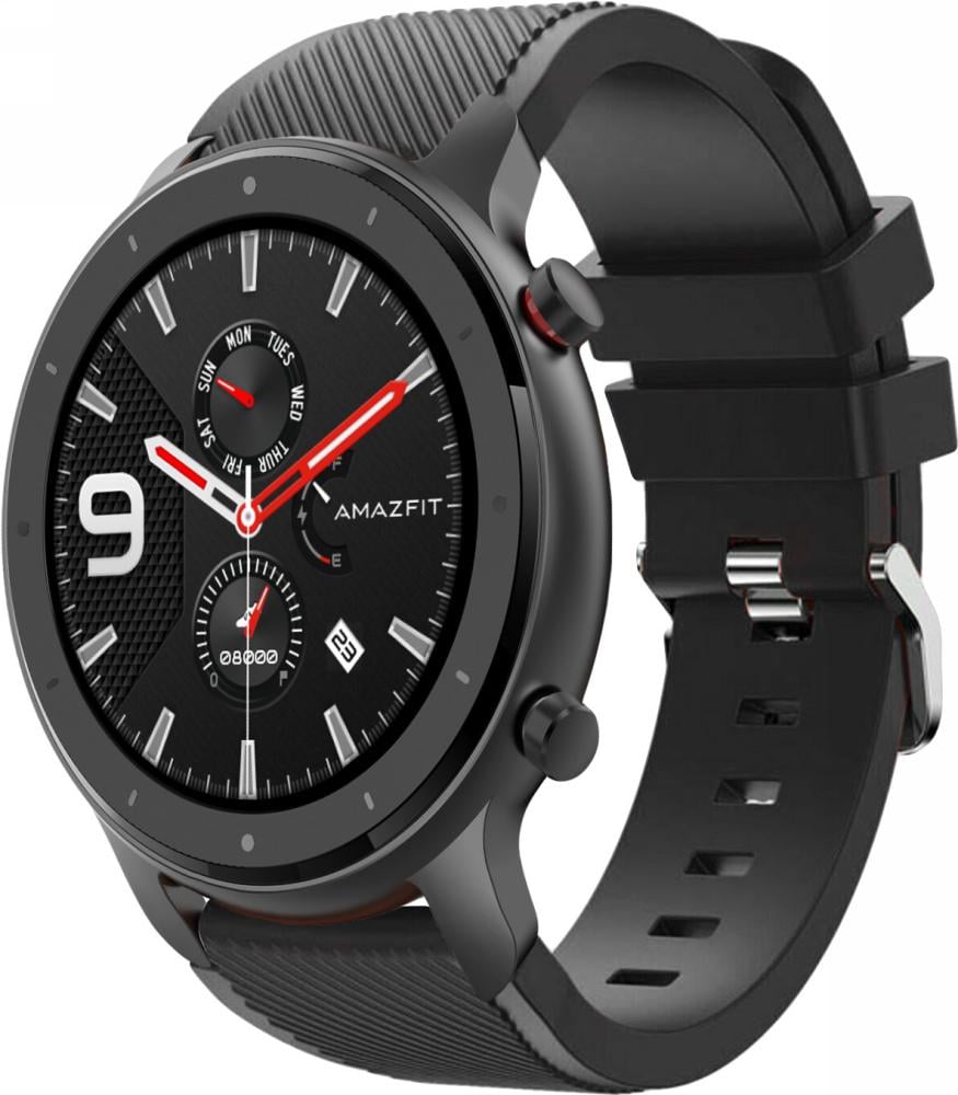Ремешок Cross для Amazfit GTR 47 мм Black (16075) Ремешок Cross для Amazfit GTR 47 мм Black (16075)