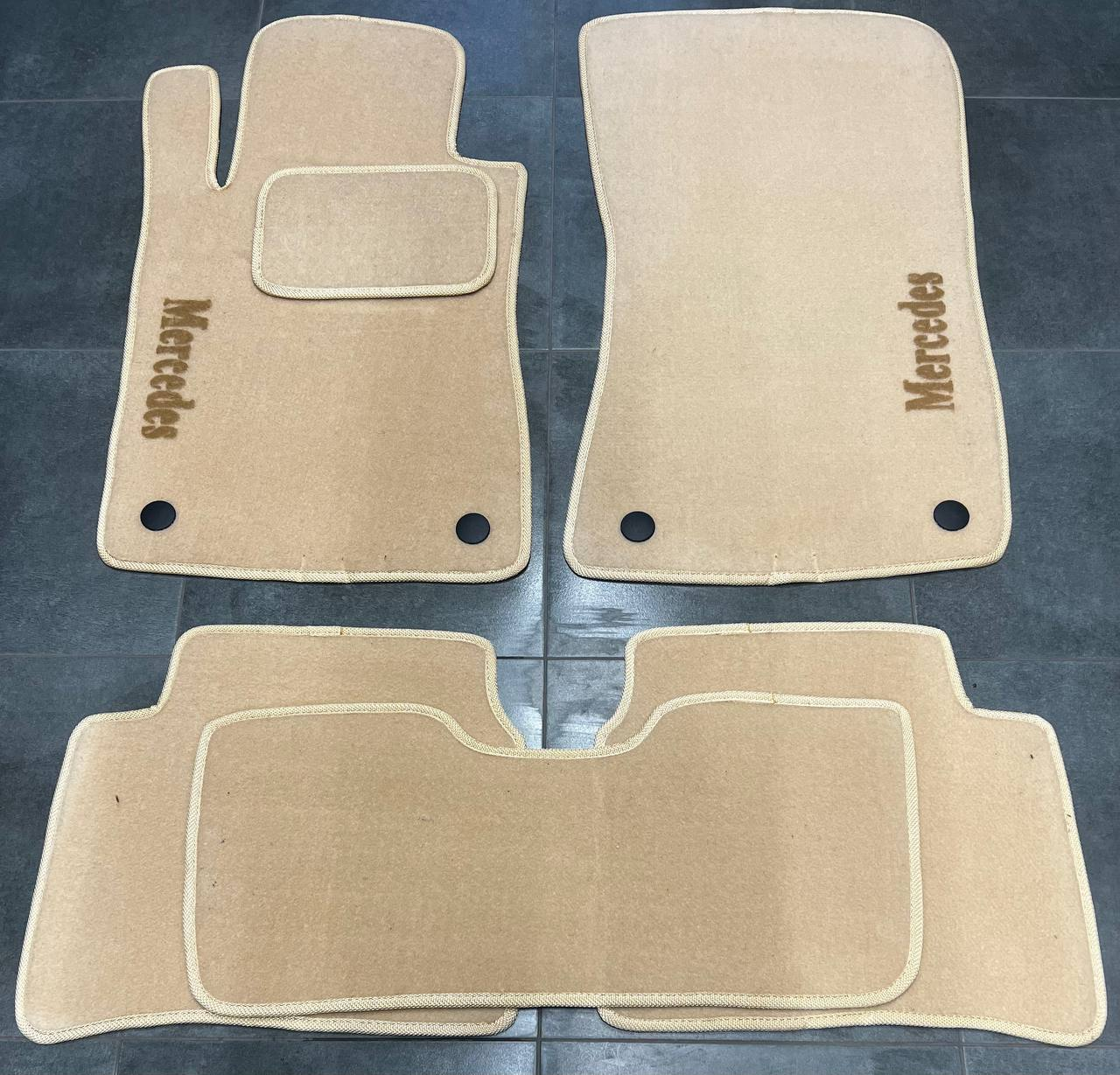 Коврики автомобильные ворсовые в салон для Mercedes E211 2002-2009 задний привод/OEM Ripsmatte (GRCRN1343)