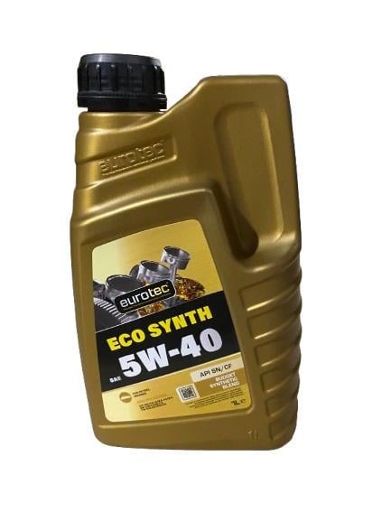 Мастило синтетичне 5W-40 EUROTEC Eco Synth SN/CF 1 л (35824685)