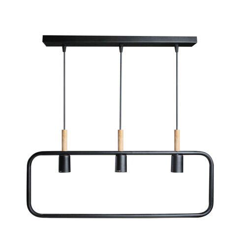 Подвесной светильник ETRON Kinetic E27 3x40 Вт Черный (1-EDR-7602) - фото 3 Подвесной светильник ETRON Kinetic E27 3x40 Вт Черный (1-EDR-7602) - фото 3