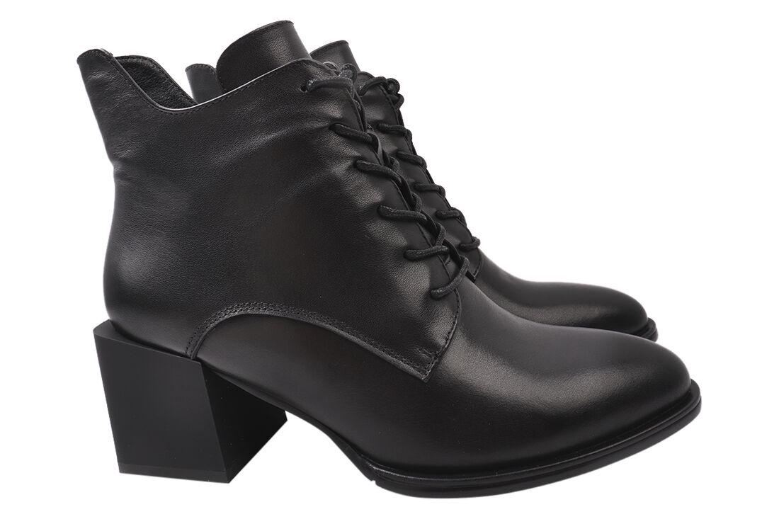 Ботильоны женские Farinni из кожи р. 40 Черный (134-21DH)