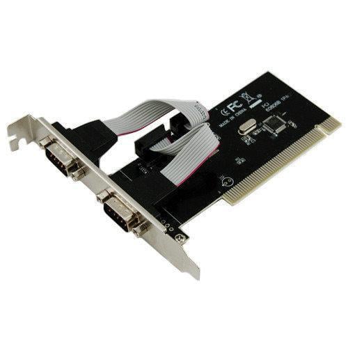 Контроллер PCI RS232 переходник на 2 DB9 COM-порта (4822608)