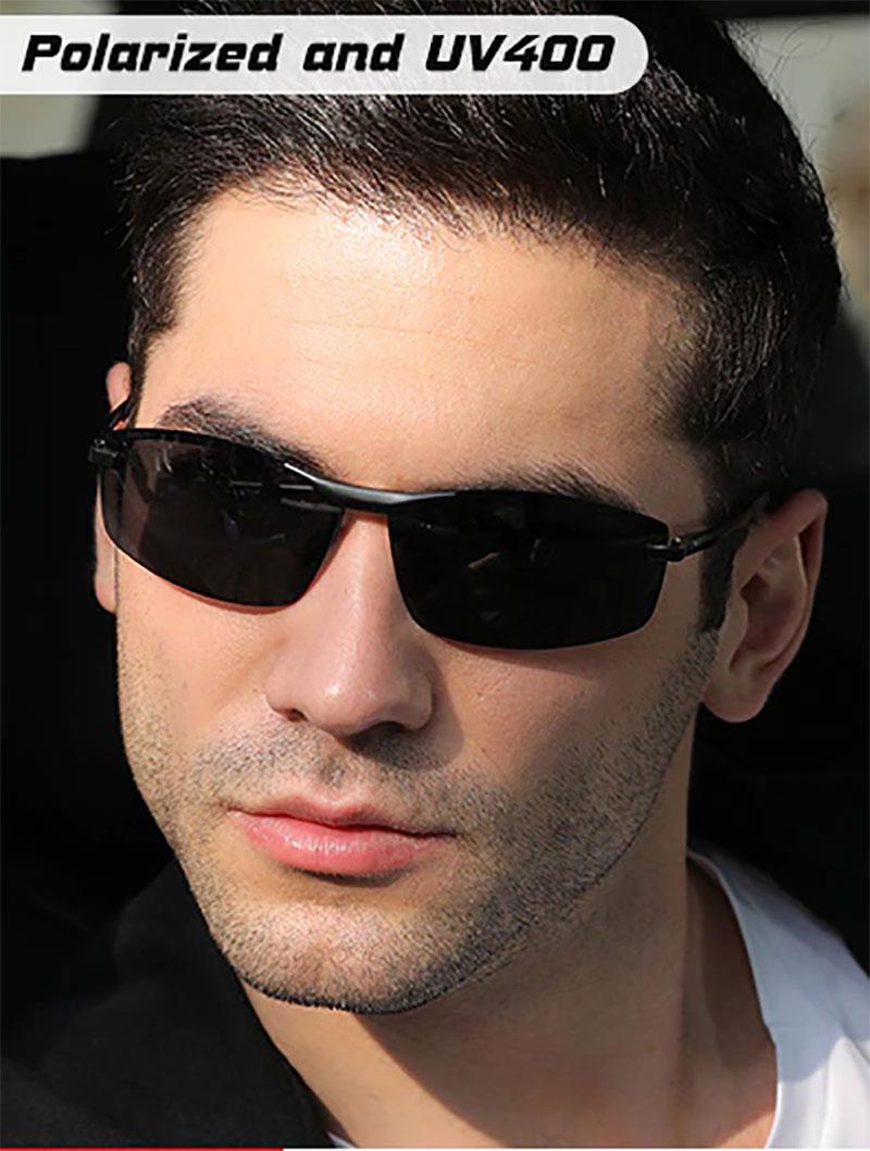 Чоловічі сонцезахисні окуляри CoolPandas ультралегкі з поляризацією - фото 6 Чоловічі сонцезахисні окуляри CoolPandas ультралегкі з поляризацією - фото 6