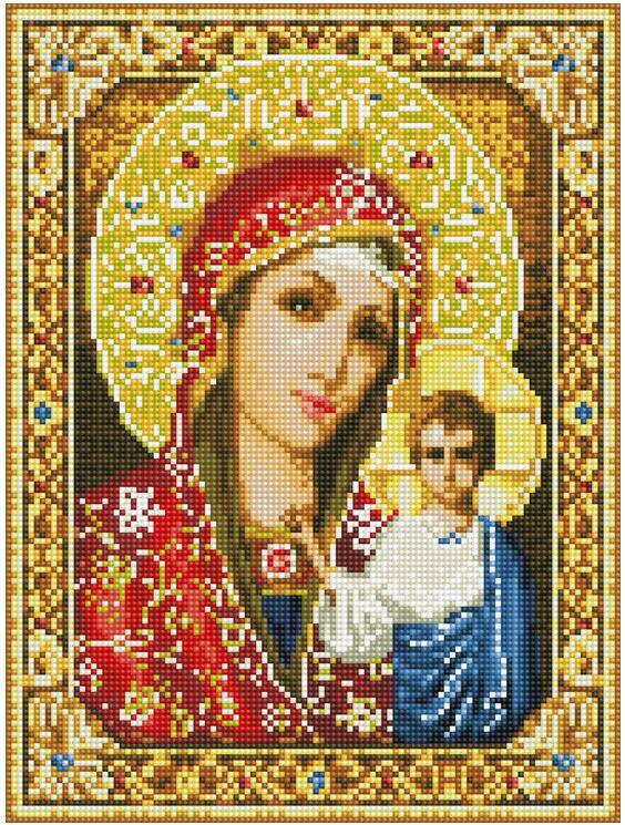 Алмазна мозаїка Нікітошка Ікона 30x40 см (EJ706)