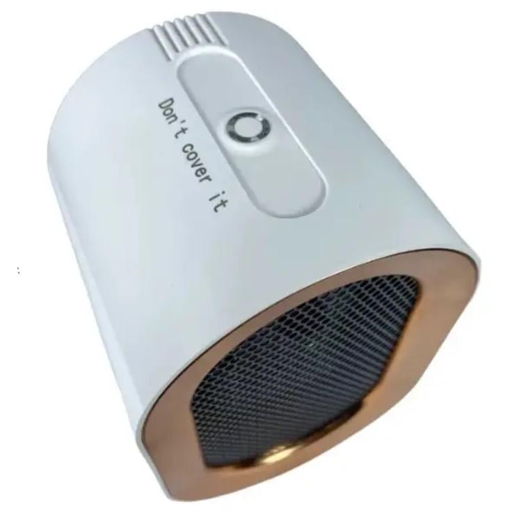 Тепловентилятор настольный AIR Heater Мини керамический 1200W Белый (MX-00008902W) - фото 7
