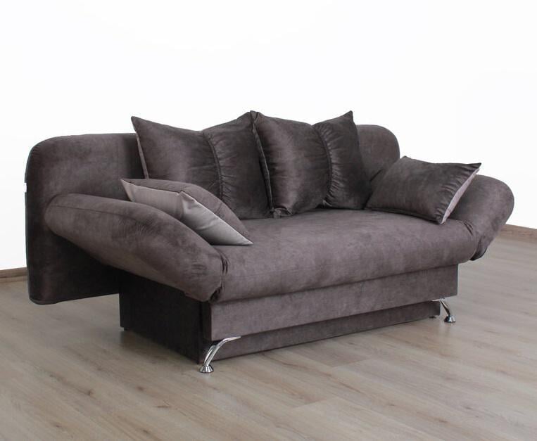 Диван розкладний Elegant Benefit 39 з нішею для білизни Темно-сірий - фото 2 Диван розкладний Elegant Benefit 39 з нішею для білизни Темно-сірий - фото 2